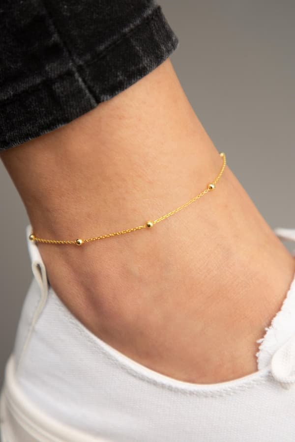 Sølv anklet ELKSLVR7105