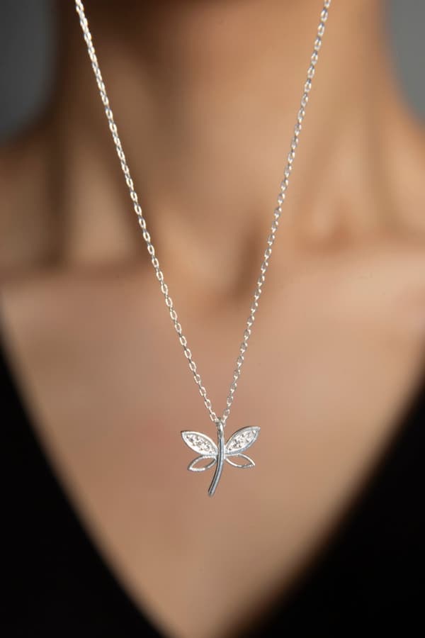Silverhalsband ELKSLVR7262