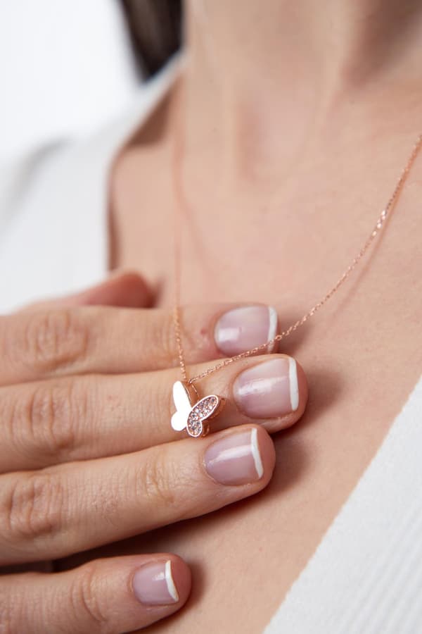 Silverhalsband ELKSLVR2034B