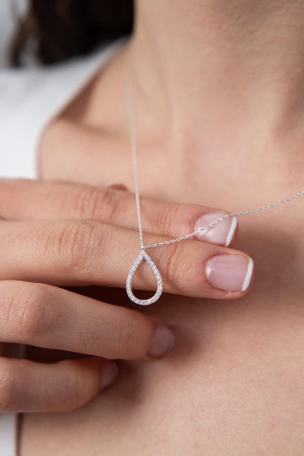 Silverhalsband ELKSLVR2023G