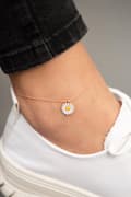 Miniatyrbilde 1 av 4: Sølv anklet ELKSLVR7065