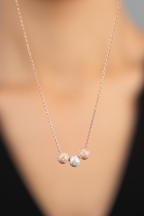 Silverhalsband ELKSLVR7163