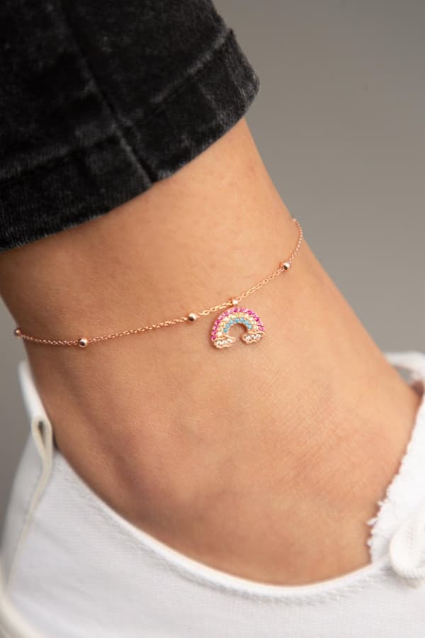Sølv anklet ELKSLVR7092