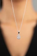 Miniatyrbild 1 av 5: Silverhalsband FA182174