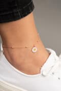 Miniatyrbilde 1 av 4: Sølv anklet ELKSLVR7102