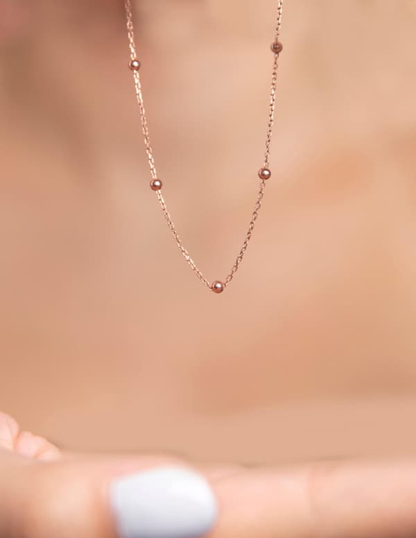 Silverhalsband P2057