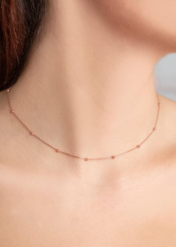 Silverhalsband P2057