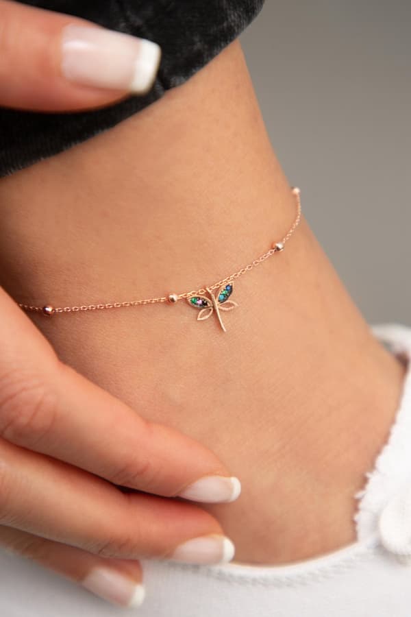 Sølv anklet ELKSLVR7096