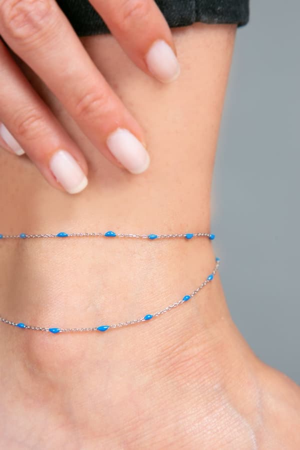 Sølv anklet ERN2243