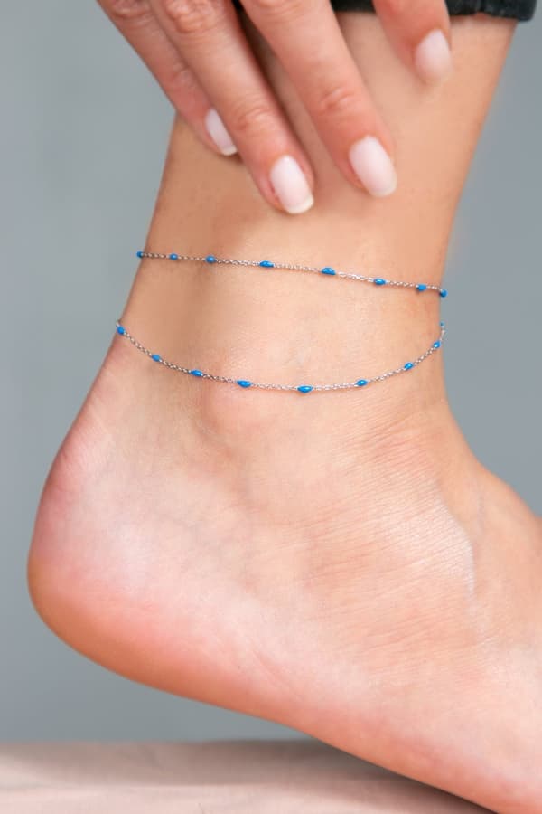 Sølv anklet ERN2243