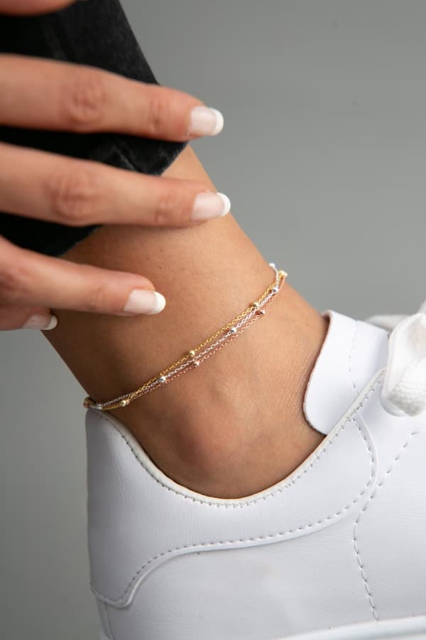 Sølv anklet FA182358
