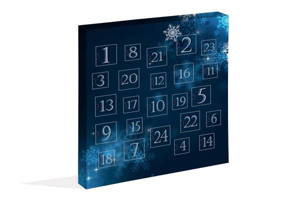 Adventskalender Adventskalender Sølv