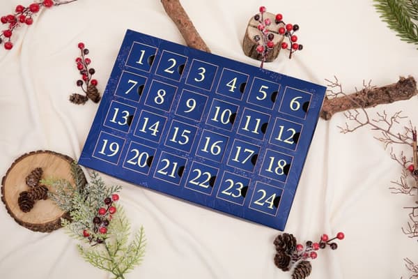 Adventskalender Adventskalendermix - Blå