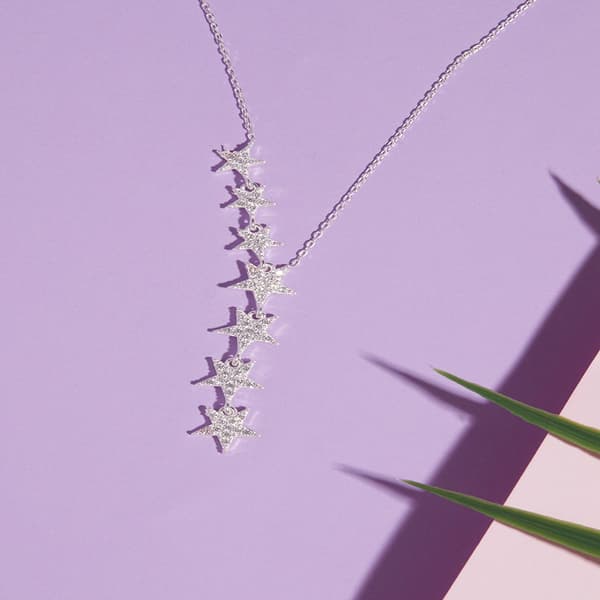 Silverhalsband ELKSLVR7386