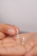 Miniatyrbilde 3 av 3: Sølvøredobber ELKSLVR7699G
