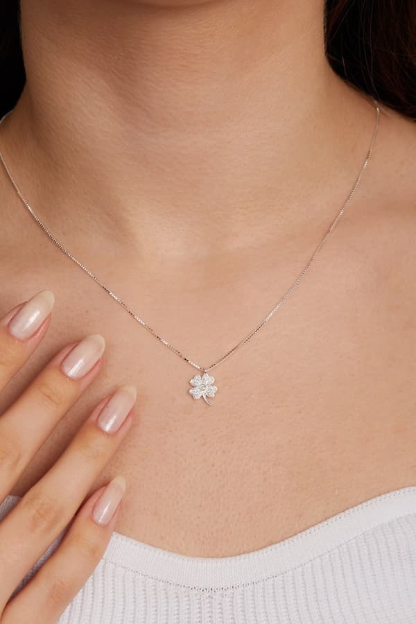Silverhalsband ELKSLVR7713G