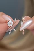 Miniatyrbillede 5 af 5: Sølvørering NRZ999328