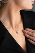 Miniatyrbild 5 av 7: Silverhalsband NRZ999034