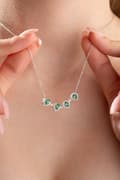 Miniatyrbild 4 av 8: Silverhalsband NRZ999187
