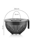 Miniatyrbilde 3 av 3: Blenderlokk BNM-0971 - Sort