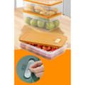 Miniatyrbilde 1 av 5: Oppbevaringsbokssett (3 stk) HK3LU - Oransje