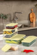 Miniatyrbild 4 av 4: Förvaringsboxsats (9 delar) YBLLA9LU - Gul