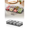 Miniatyrbild 1 av 4: Förvaringsbox Set (13 delar) Khvltseffaf - Antracit