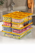 Miniatyrbild 1 av 4: Förvaringsboxsats (13 delar) YBLLA13LU - Orange