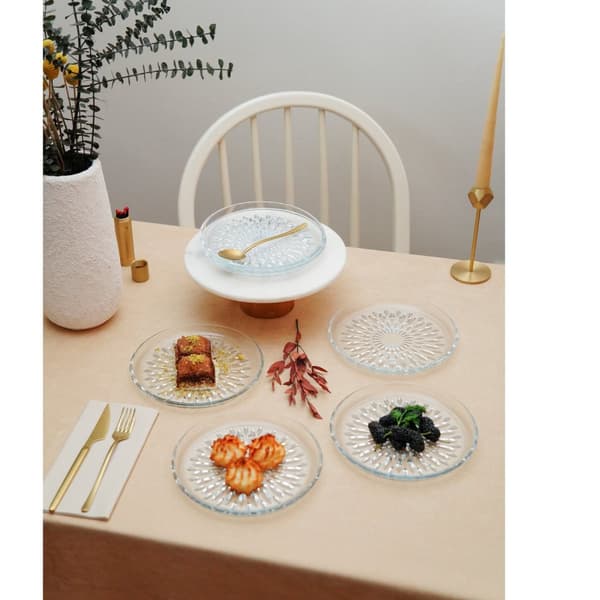 Desserttallrik Set (6 delar) YSET2Seffaf