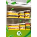 Miniatyrbild 2 av 6: Kylskåpsuppsättning (12 delar) 4A4B4C - Gul
