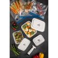 Miniatyrbild 1 av 6: Förvaringsboxsats (4 delar) VCC-4-PMP - Transparent