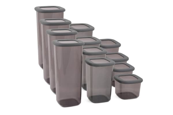 Förvaringsboxsats (12 delar) BNMPOLYAS12-51217