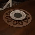 Miniatyrbillede 4 af 5: Træbordmåttesæt (4 stk) Lugh - Wenge