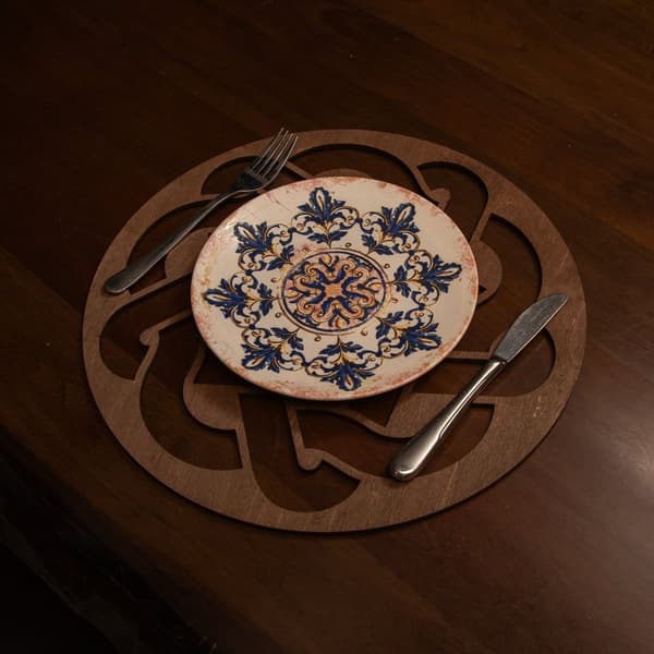 Bordmattesett av tre (4 deler) Don - Wenge