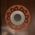 Miniatyrbilde 3 av 5: Bordmattesett av tre (4 deler) Lugh - Rose