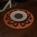 Miniatyrbilde 2 av 5: Bordmattesett av tre (4 deler) Lugh - Rose