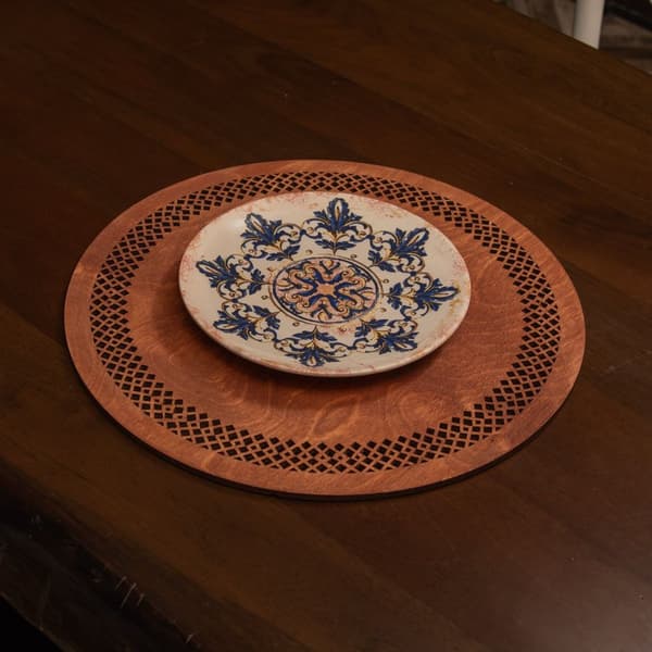 Bordmattesett av tre (4 stk) Seljuk - Rose