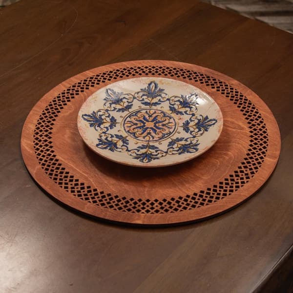 Träbordsmatta (4 delar) Seljuk - Rose