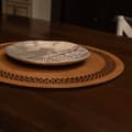 Miniatyrbillede 5 af 6: Træ bordmåttesæt (4 stykker) Seljuk - Valnød