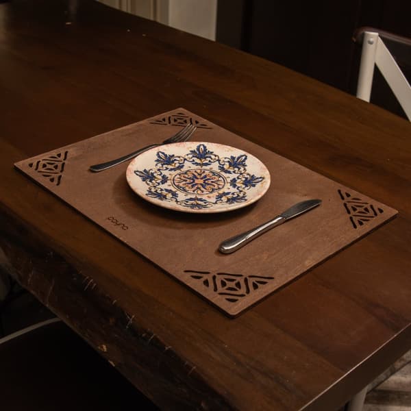 Trebordmattesett (4 deler) Corpat - Wenge