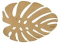 Miniatyrbillede 5 af 5: Bordmåttesæt af træ (4 stykker) Monstera - honning