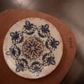 Miniatyrbilde 4 av 5: Bordmattesett av tre (6 stk) Pære - Rose