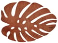Miniatyrbilde 5 av 5: Bordmattesett av tre (4 deler) Monstera - Rose