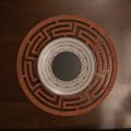 Miniatyrbilde 3 av 5: Trebordmattesett (4 deler) Labyrint - Rose