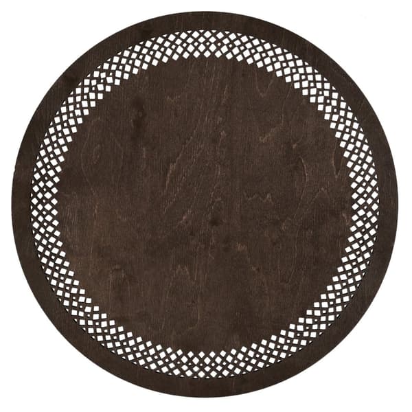 Bordmattesett av tre (4 stk) Seljuk - Wenge