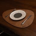 Miniatyrbillede 1 af 5: Træ bordmåttesæt (6 stykker) Pære - Wenge