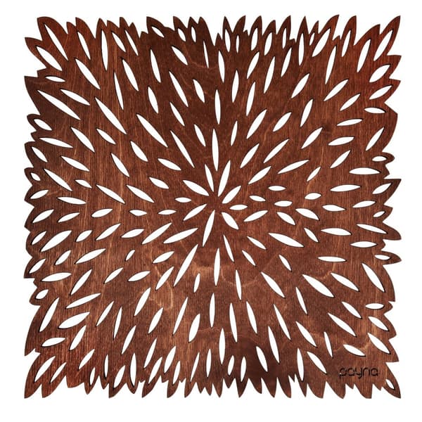 Trebordmattesett (4 deler) Pointy - Rose