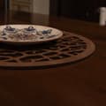 Pikkukuva 4 / 5: Puinen pöytämattosarja (4 kpl) Coral - Wenge
