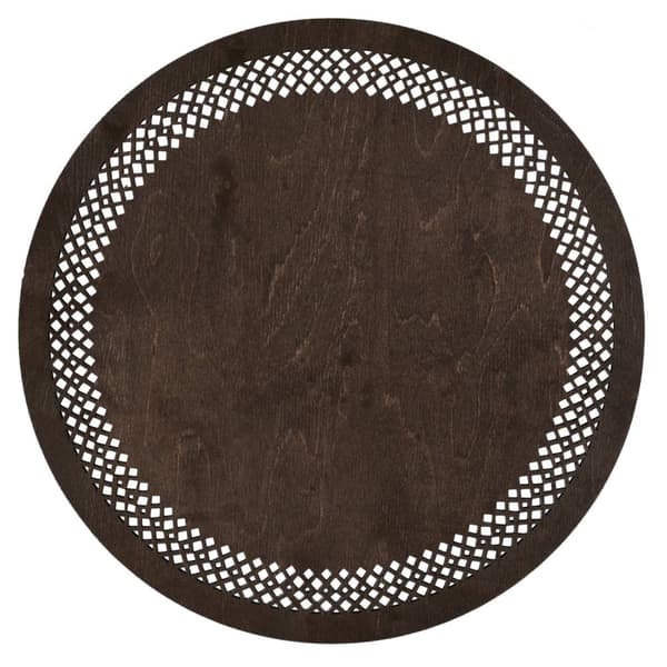 Træ bordmåttesæt (6 stykker) Seljuk - Wenge
