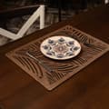 Miniatyrbilde 4 av 5: Trebordmattesett (4 deler) Plane - Wenge